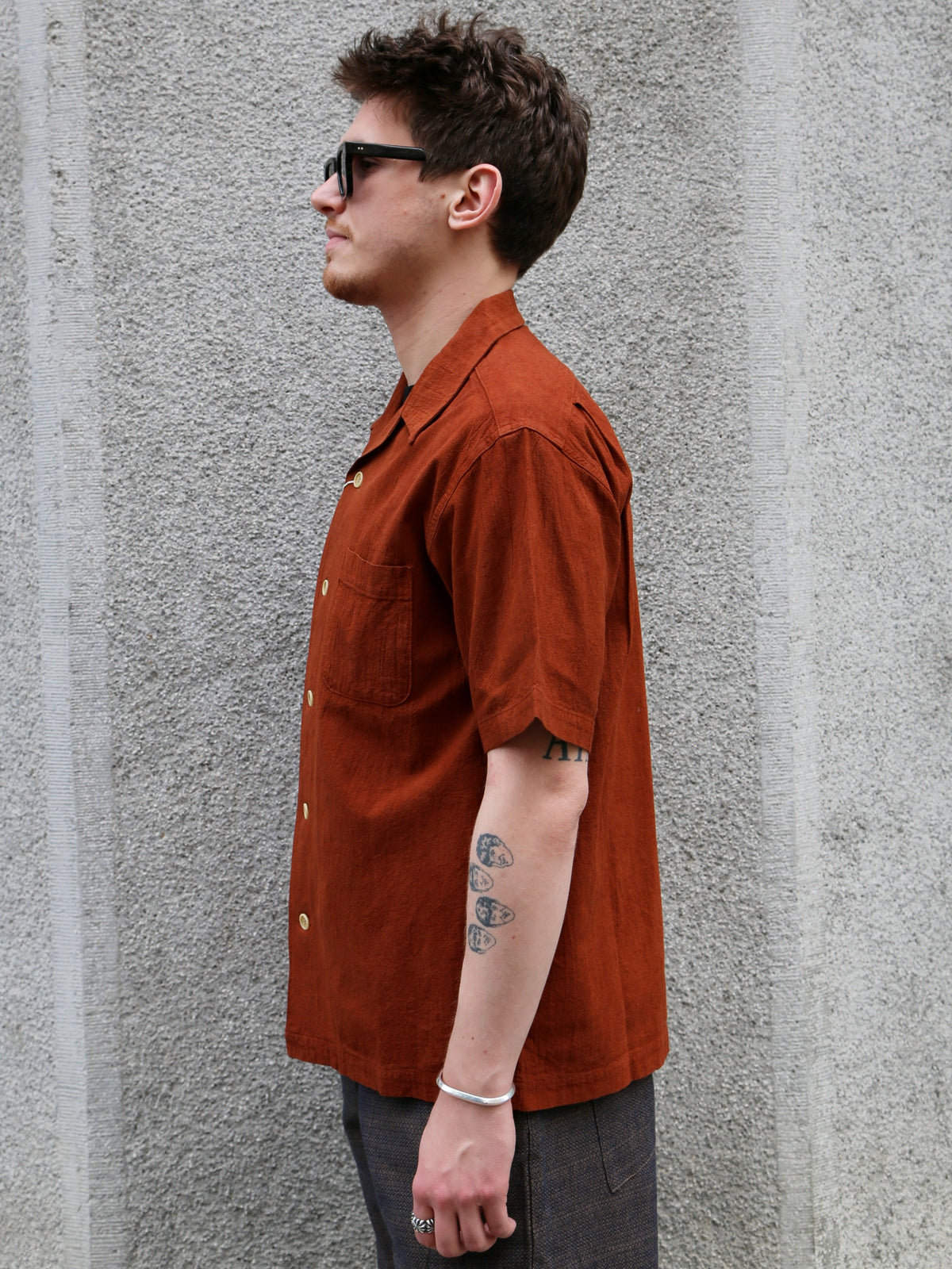 Studio d'Artisan Amami SS Shirt – Mud-Dyed (5739)