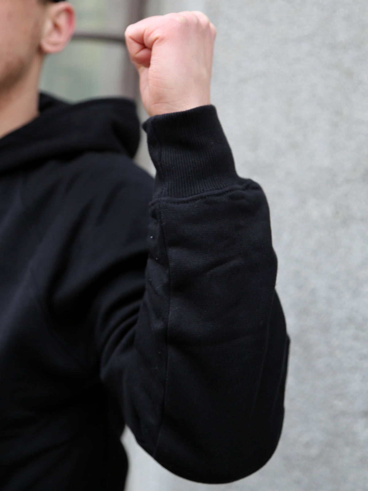 Nudie Jeans Gunde Logo Hoodie – Black (150600)