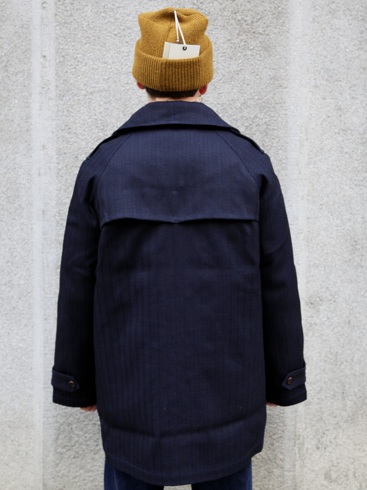 Fleurs de Bagne La Veste “Modele M38” Sashiko – Indigo (FBD-COAT-MM38-810)