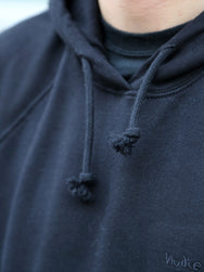 Nudie Jeans Gunde Logo Hoodie – Black (150600)