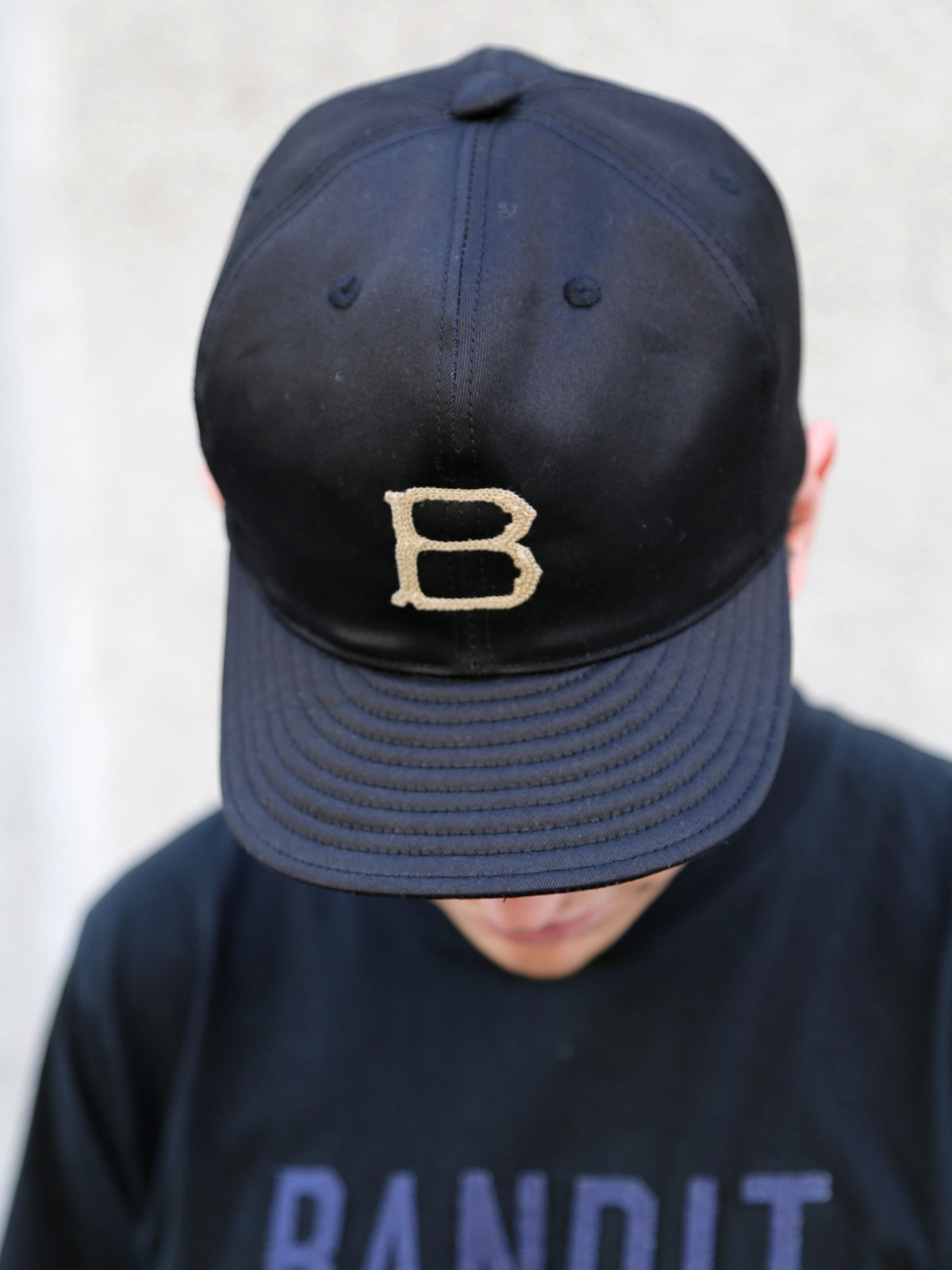Black Sign Handler Cap Midnight Code "B" (BSSC-25901)