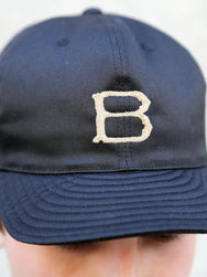 Black Sign Handler Cap Midnight Code "B" (BSSC-25901)