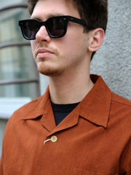 Studio d'Artisan Amami SS Shirt – Mud-Dyed (5739)