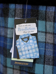 Pendleton Board Shirt - Blue Original Surf Plaid