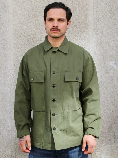 Buzz Rickson's Herringbone Special Jacket – Olive (BR15887)