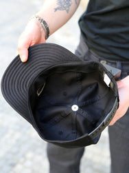 Black Sign Handler Cap Midnight Code "B" (BSSC-25901)