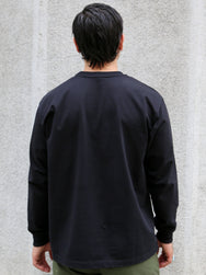 Momotaro Suvin Gold L/S T-shirt – Black (MXTS1032)