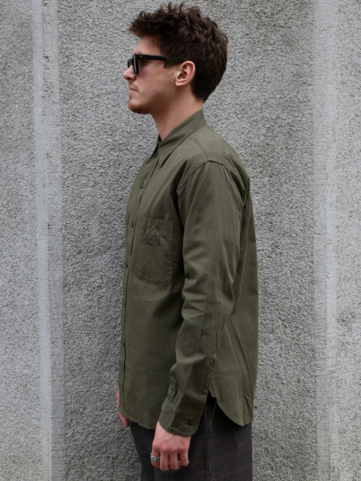 Buzz Rickson's Utility Shirt N-3 “Contract NTsx-83000” – Olive (BR29659)