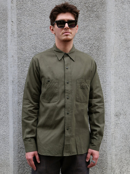 Buzz Rickson's Utility Shirt N-3 “Contract NTsx-83000” – Olive (BR29659)