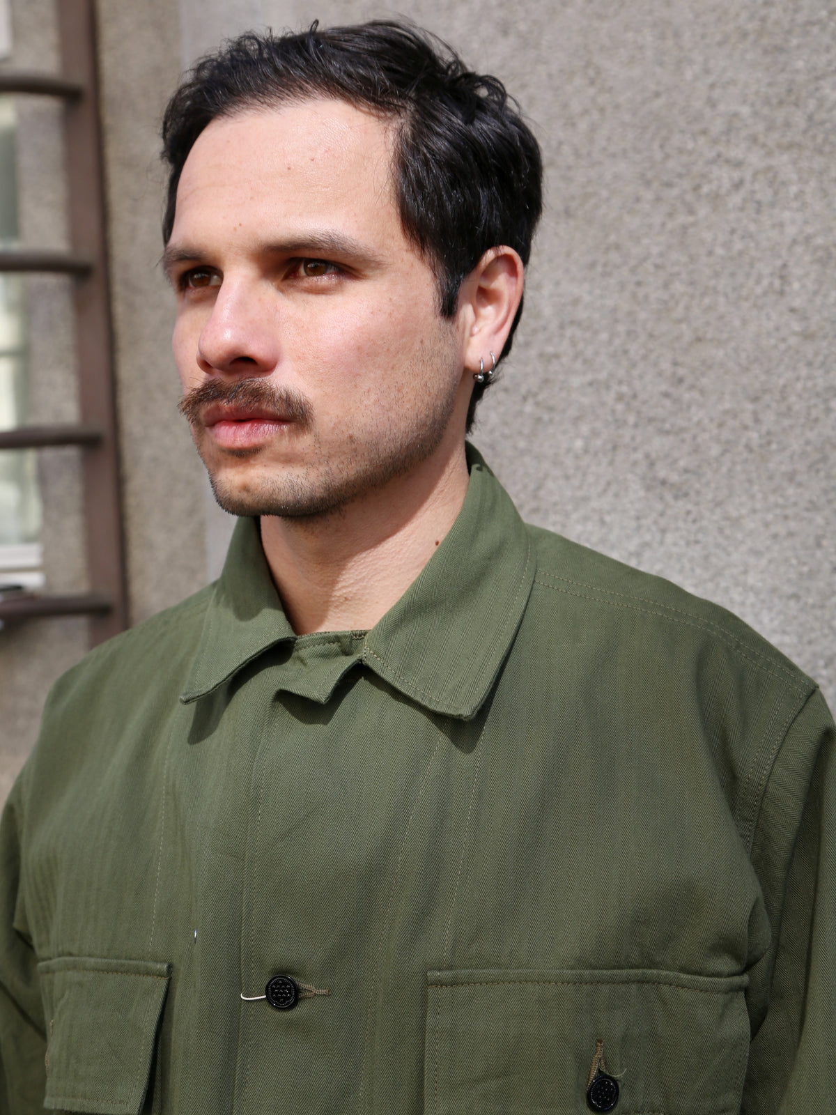 Buzz Rickson's Herringbone Special Jacket – Olive (BR15887)