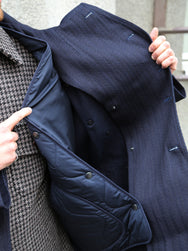 Fleurs de Bagne La Veste “Modele M38” Sashiko – Indigo (FBD-COAT-MM38-810)