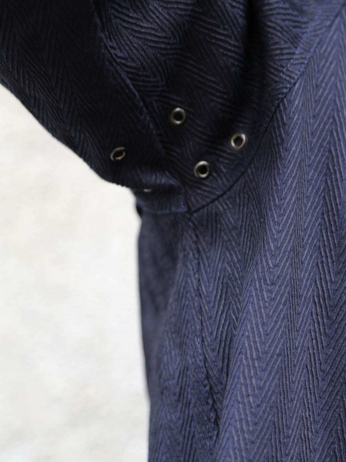 Fleurs de Bagne La Veste “Modele M38” Sashiko – Indigo (FBD-COAT-MM38-810)