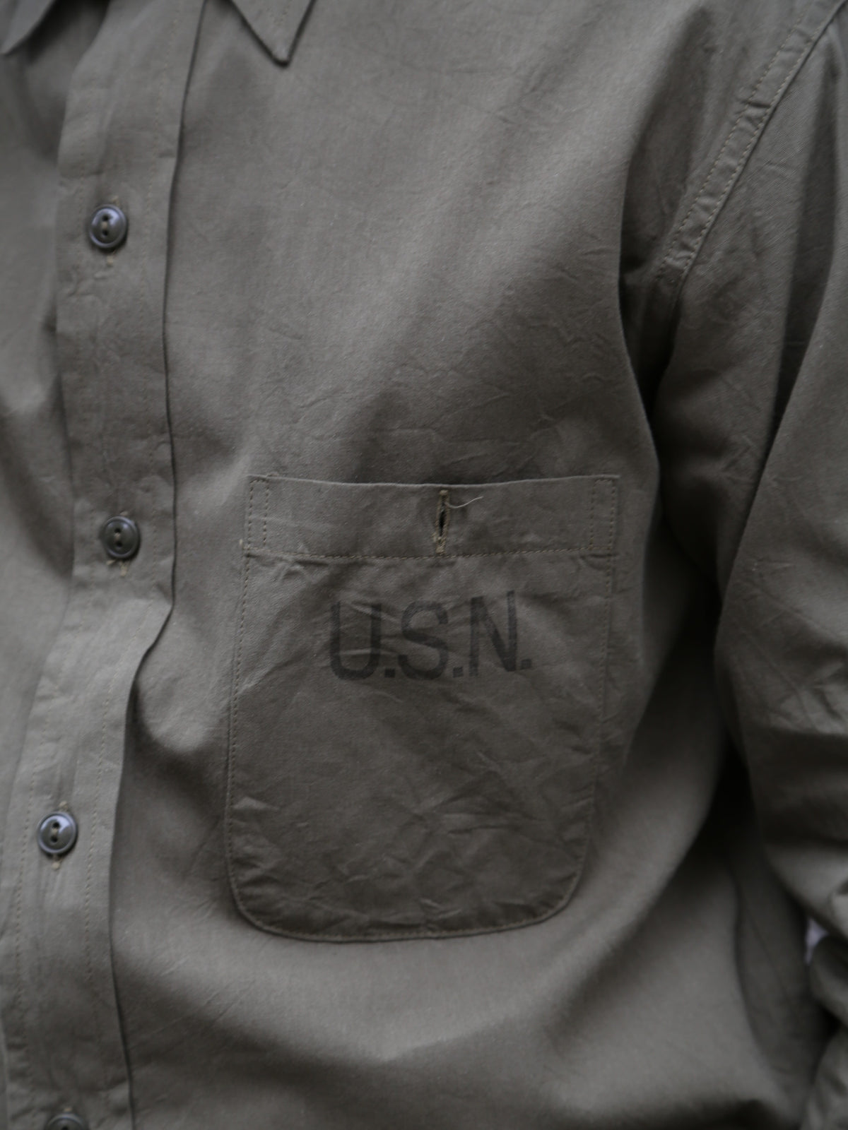 Buzz Rickson's Utility Shirt N-3 “Contract NTsx-83000” – Olive (BR29659)
