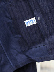 Fleurs de Bagne La Veste “Modele M38” Sashiko – Indigo (FBD-COAT-MM38-810)