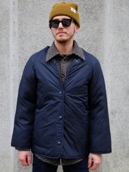 Fleurs de Bagne La Veste “Modele M38” Sashiko – Indigo (FBD-COAT-MM38-810)