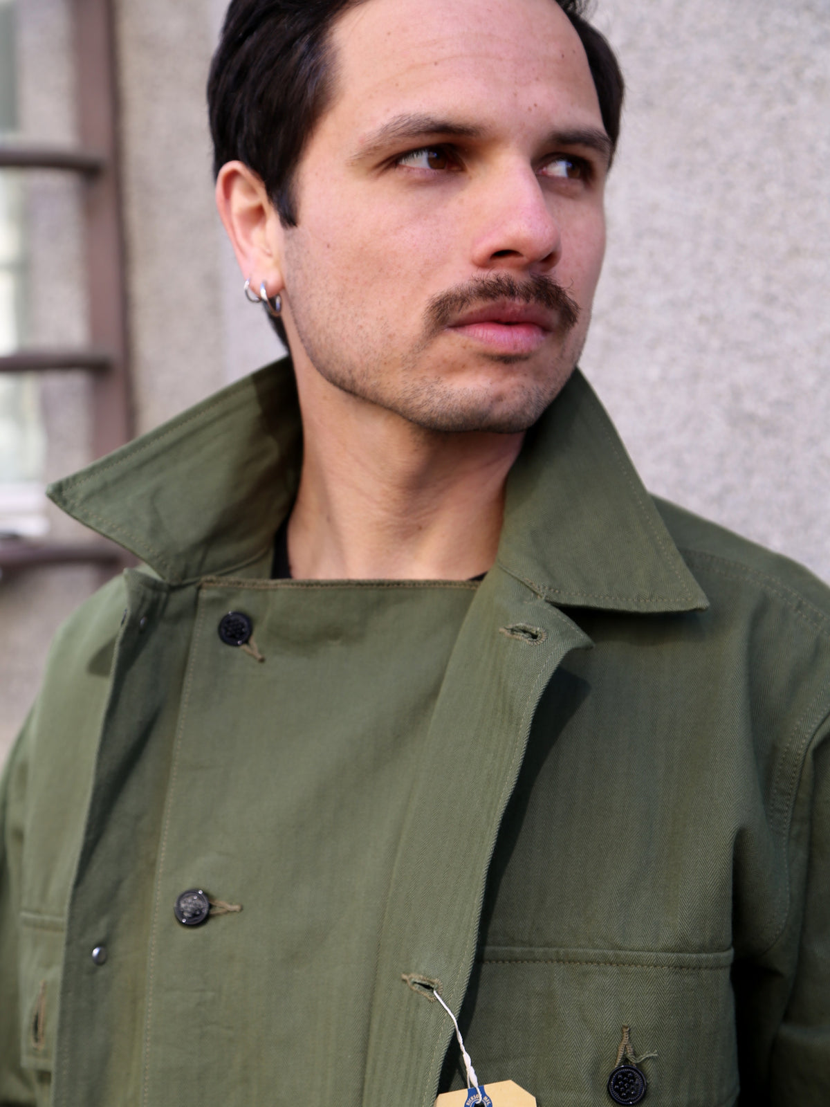 Buzz Rickson's Herringbone Special Jacket – Olive (BR15887)