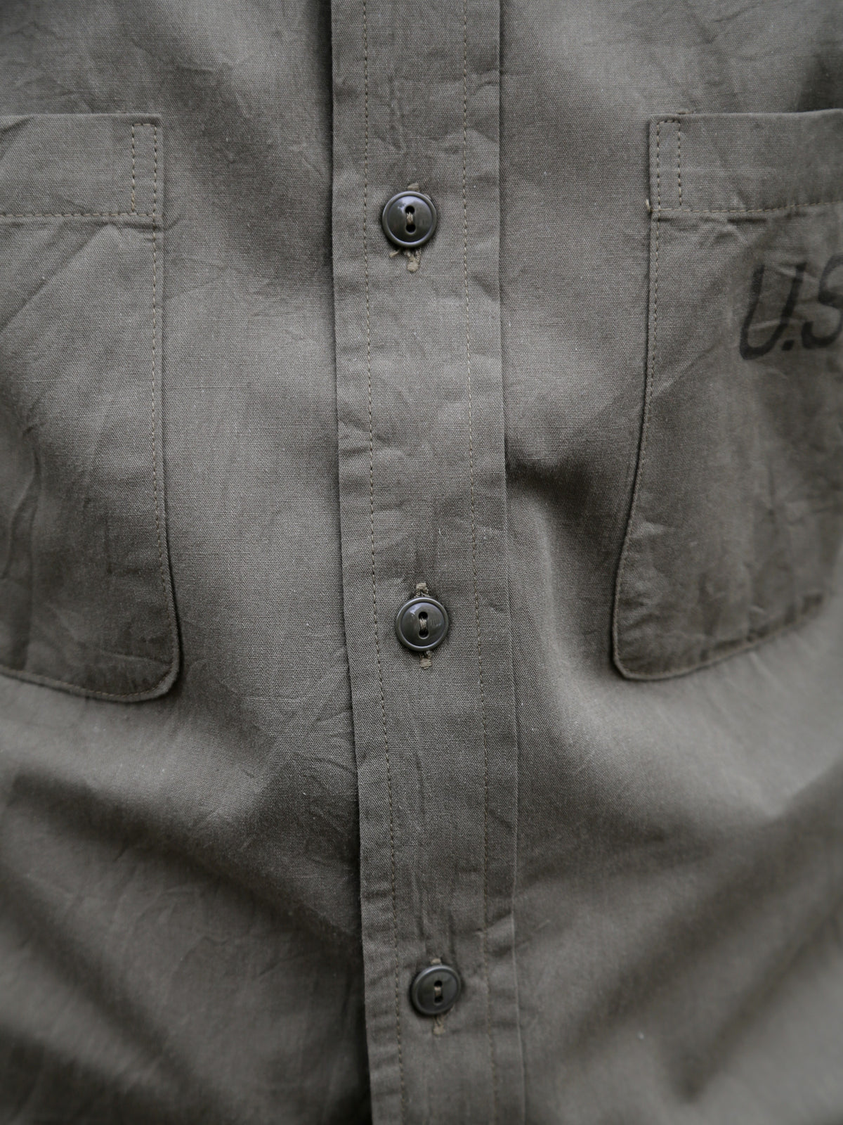 Buzz Rickson's Utility Shirt N-3 “Contract NTsx-83000” – Olive (BR29659)