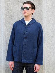 Black Sign Rasp Dobby Utility Jacket – Blue Moon (BSSJ-25404)