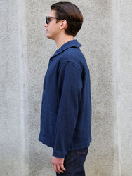Black Sign Rasp Dobby Utility Jacket – Blue Moon (BSSJ-25404)