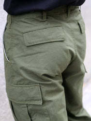 Japan Blue JBPT1006 M-65 Cargo Pants – Olive