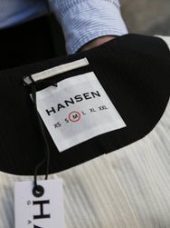 Hansen Garments DANIEL Classic Waistcoat – Wool Pin Black (32-65-2)