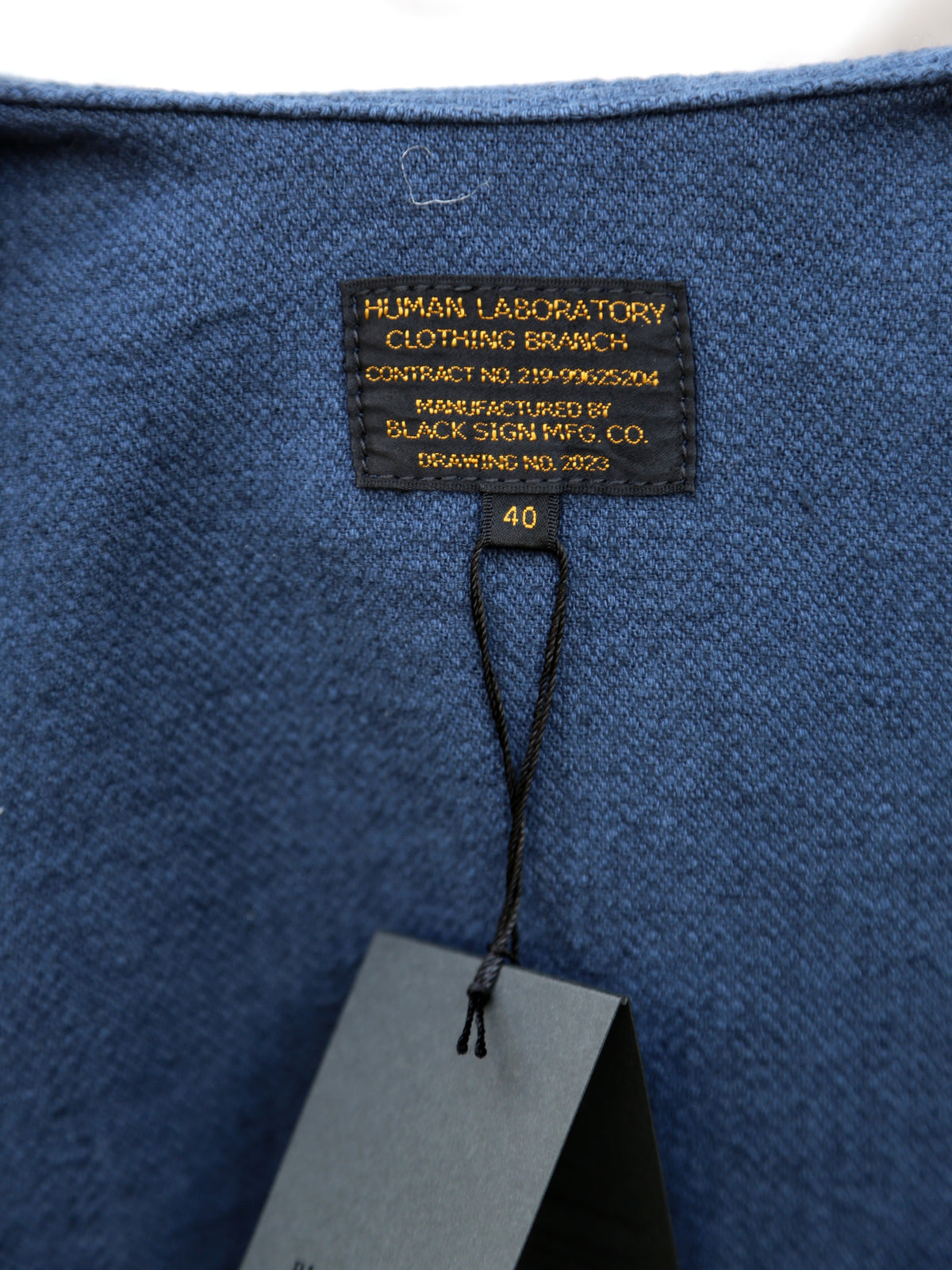 Black Sign Rasp Dobby Utility Jacket – Blue Moon (BSSJ-25404)