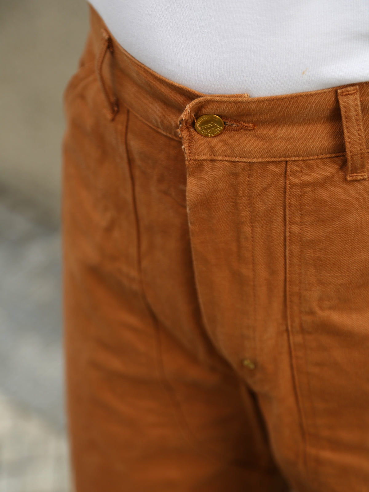 Bryceland's Double Knee Pants – Duck Brown, one washed