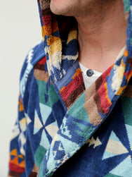 Pendleton AP717 81901 Diamond Peak Robe - Navy