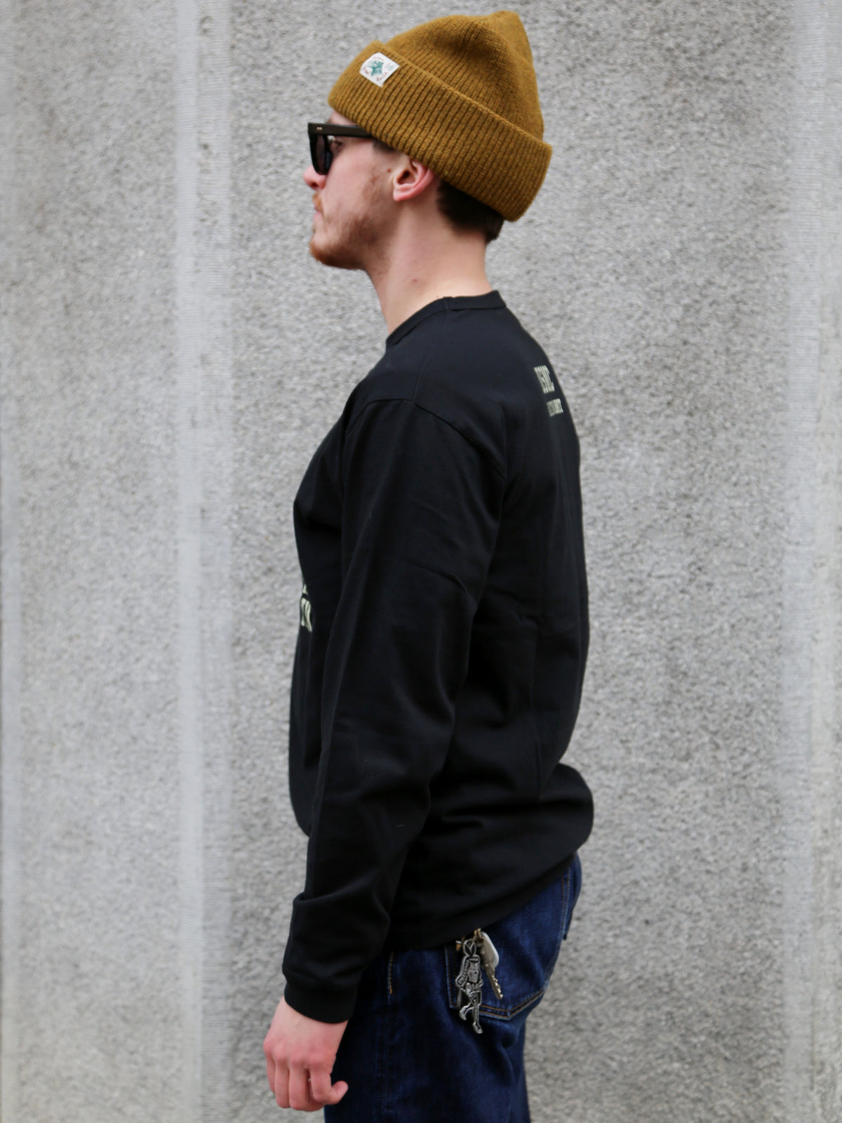 Buzz Rickson's LS T-Shirt VMF-241 Sons Of Satan – Black (BR69627)