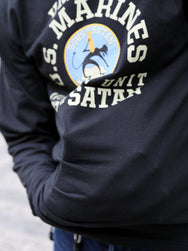 Buzz Rickson's LS T-Shirt VMF-241 Sons Of Satan – Black (BR69627)