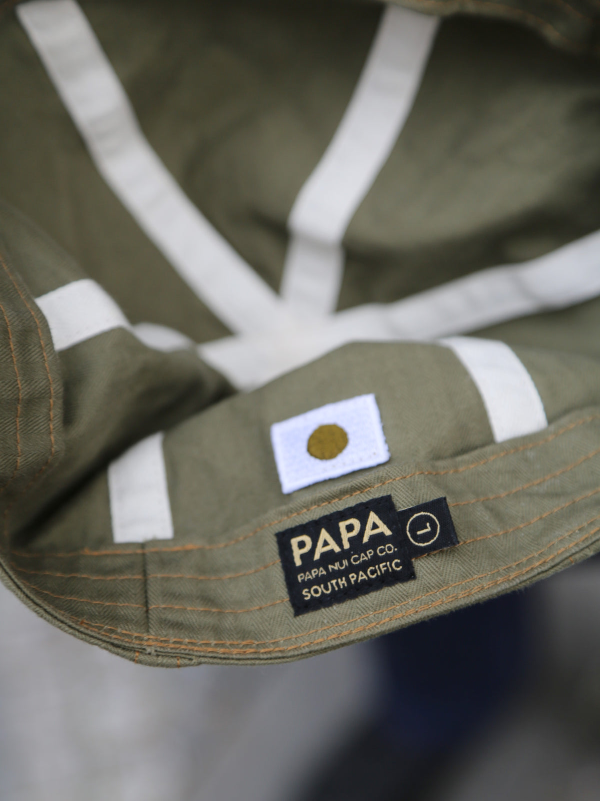 Papa Nui Tail End Charlie Cap – Olive HBT