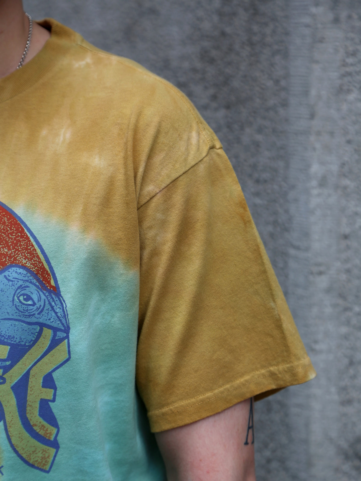 Nudie Jeans Koffe T-Shirt Chameleon – B22/Turquoise (132004)