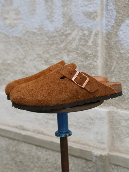 The Real McCoy's MA23012 Leather Foot Support Clogs – Raw Sienna