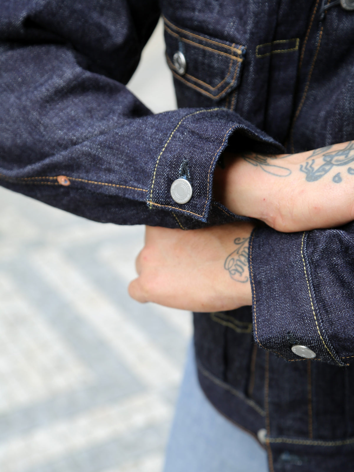 Momotaro #002 Classic Denim Type II Jacket (MMGJ0102)