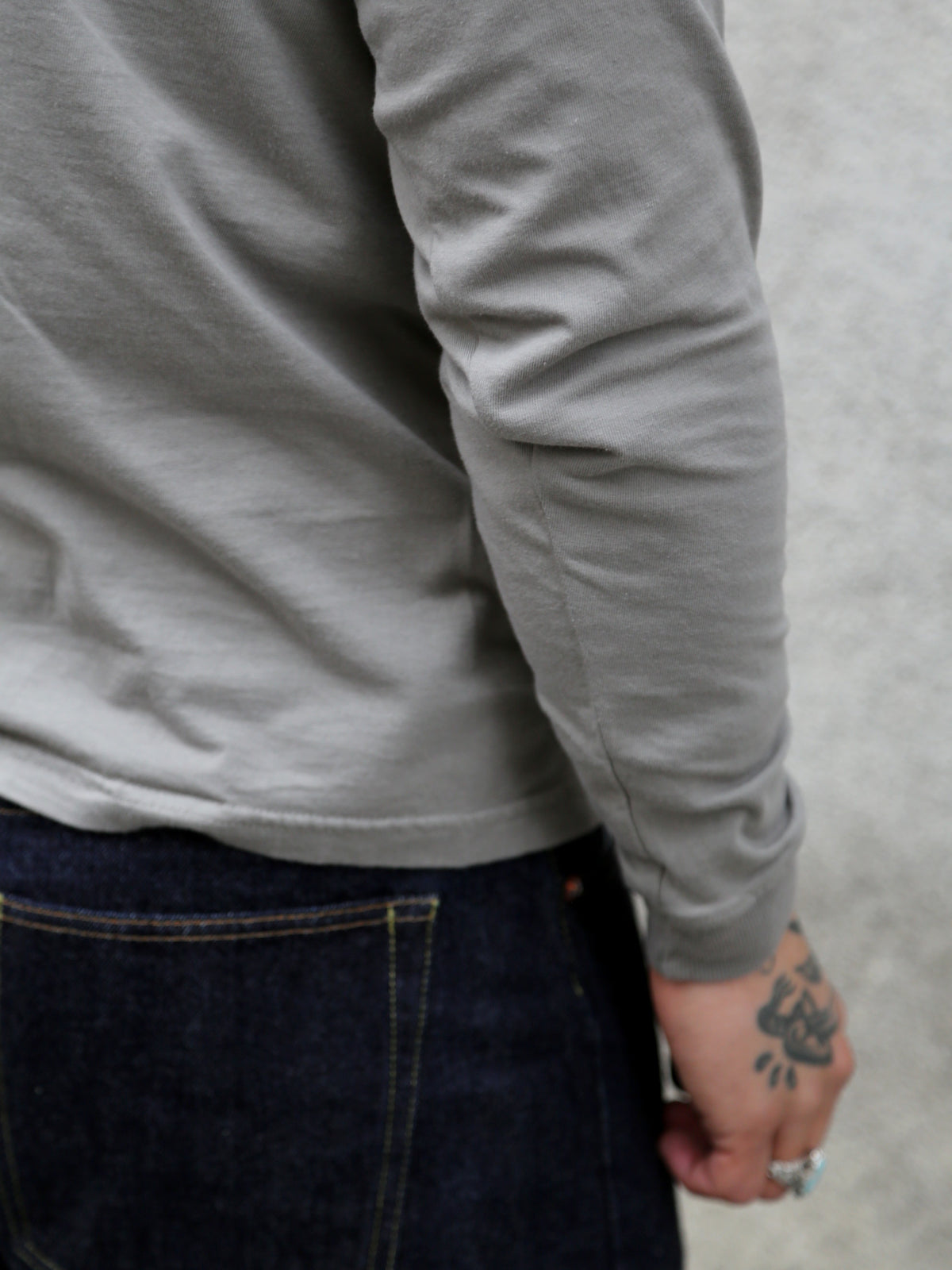 Buzz Rickson's LS T-Shirt McCord A.F.Base – Grey (BR69626)