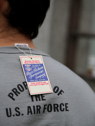 Buzz Rickson's LS T-Shirt McCord A.F.Base – Grey (BR69626)