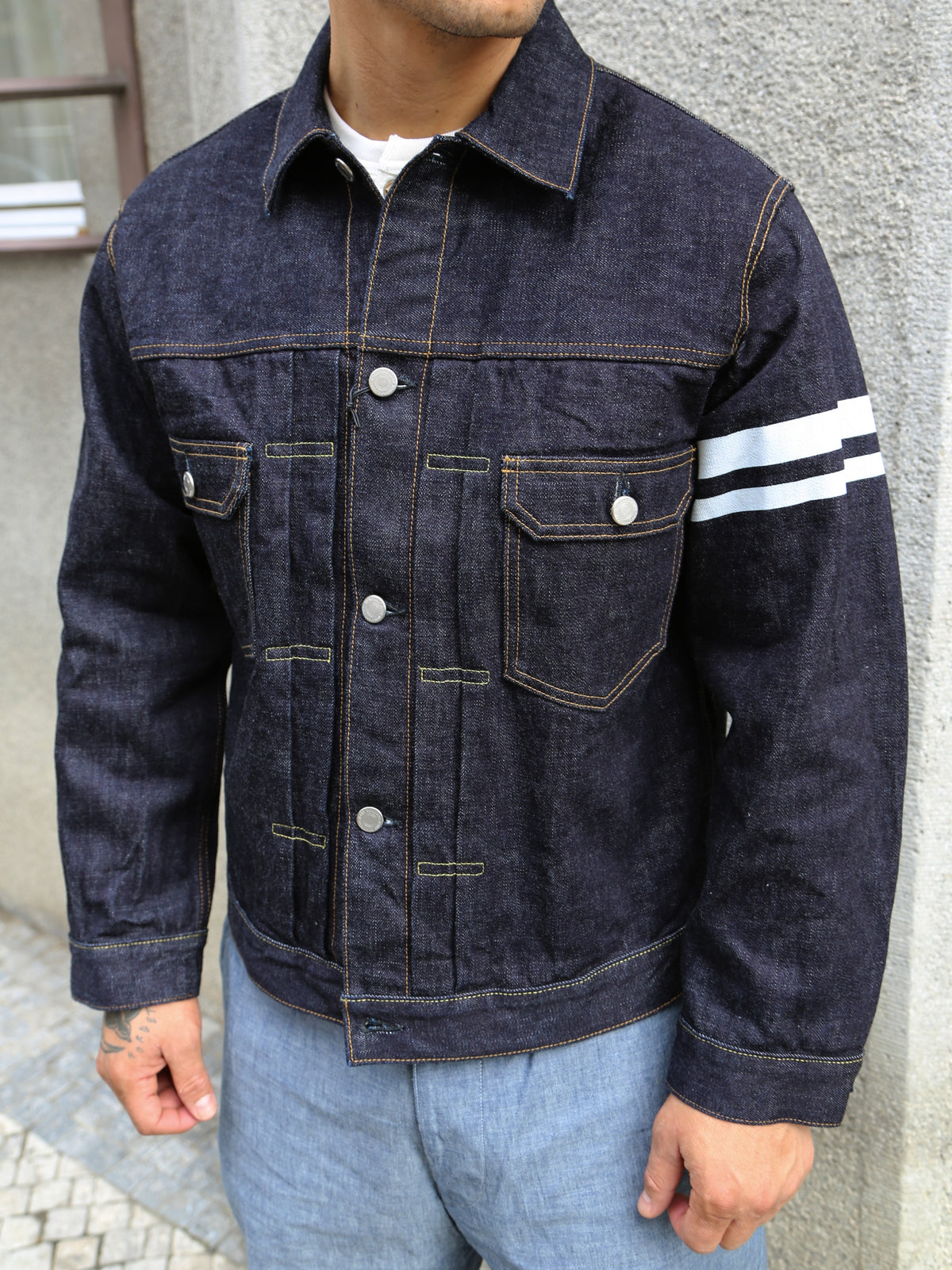Momotaro #002 Classic Denim Type II Jacket (MMGJ0102)