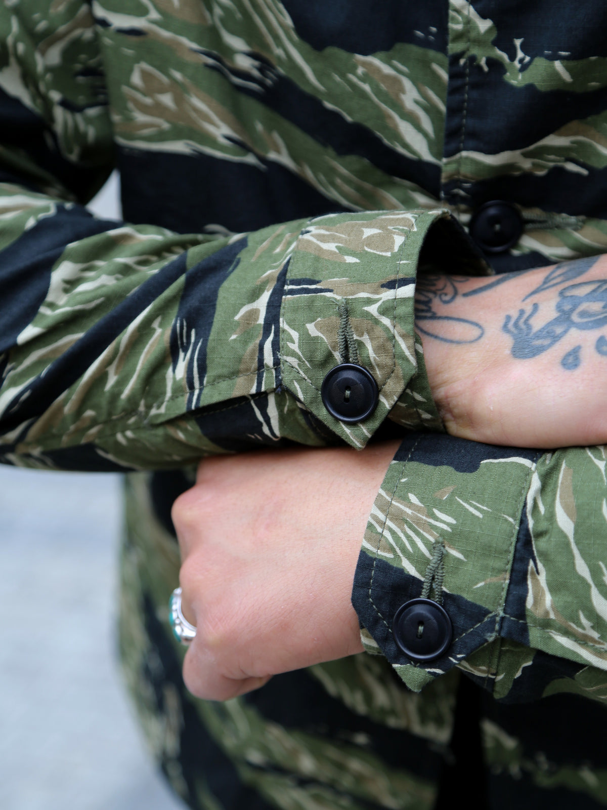 Black Sign Tiger Ripstop Civilian Cossack Jacket – Field Tiger (BSSJ-26405)