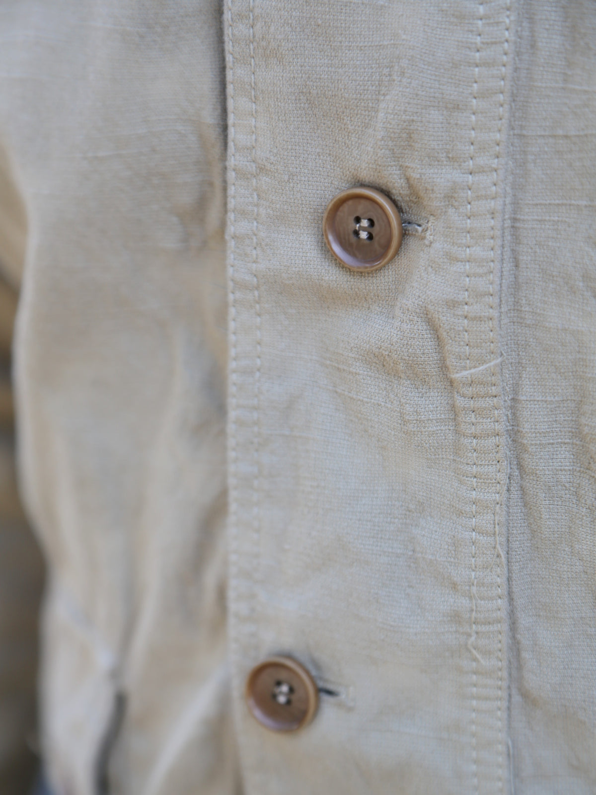 Samurai Jeans Tropical Weather Dobby Cardigan – Beige (SJCDJ25-AT)