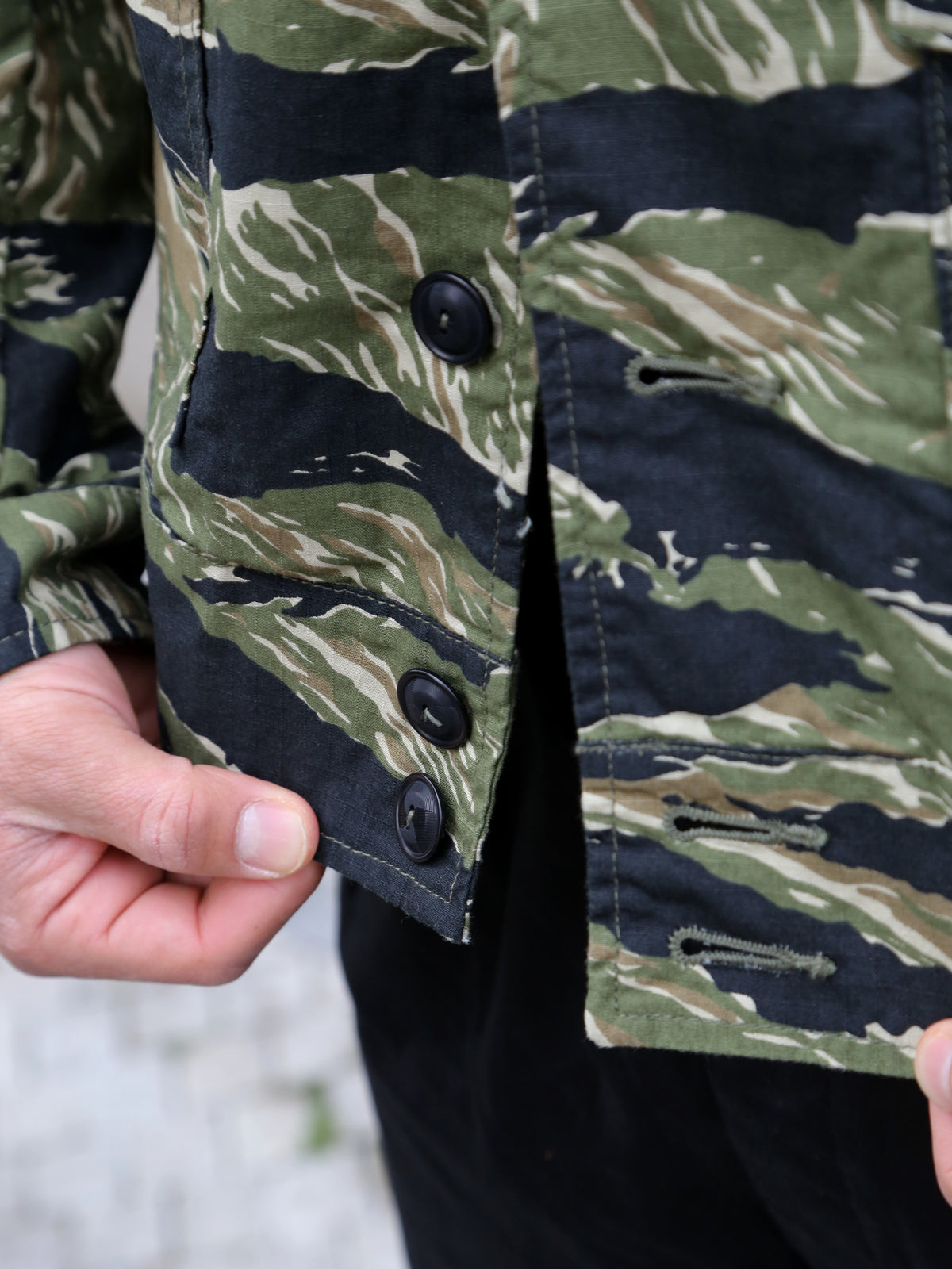 Black Sign Tiger Ripstop Civilian Cossack Jacket – Field Tiger (BSSJ-26405)