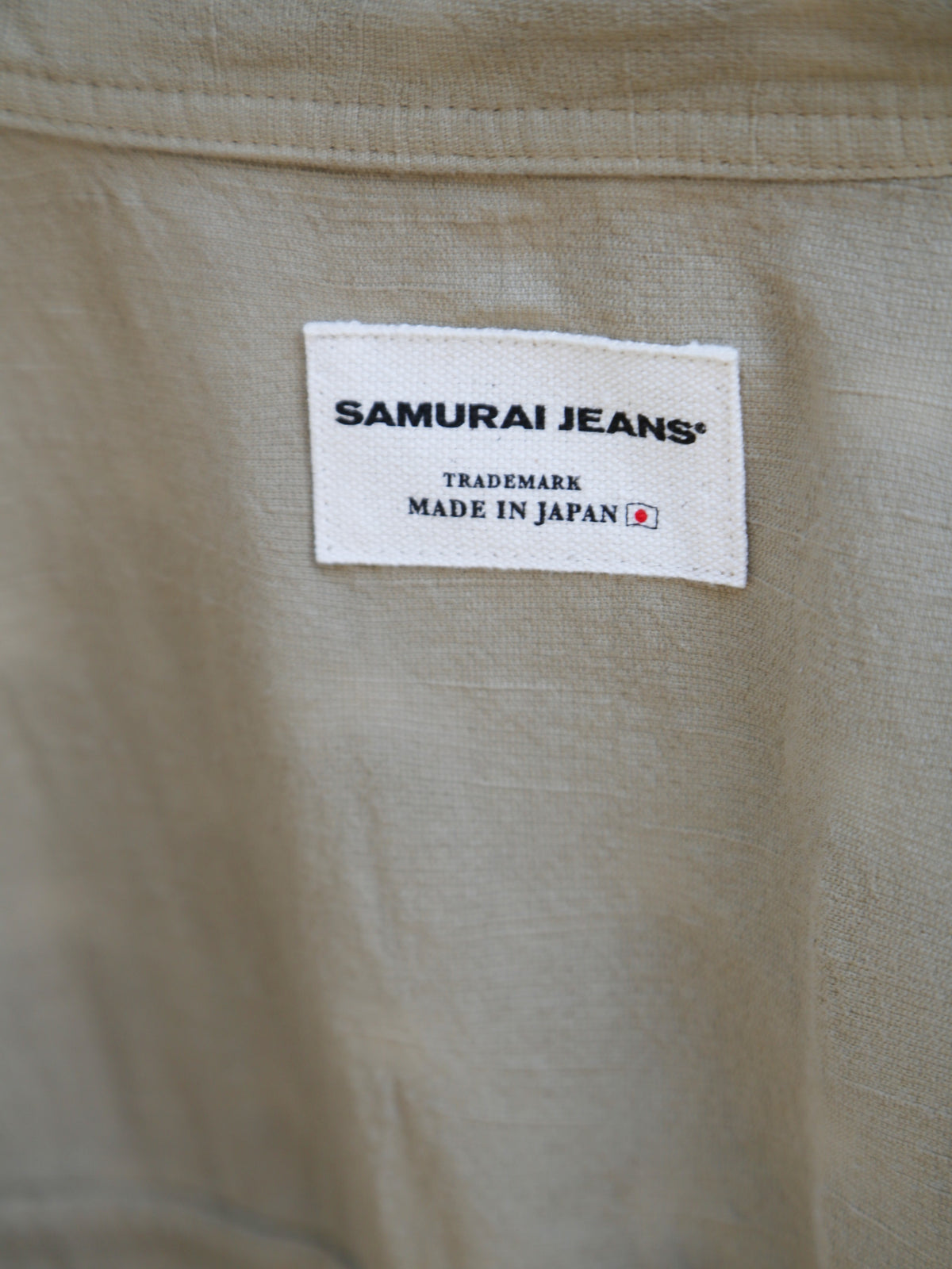 Samurai Jeans Tropical Weather Dobby Cardigan – Beige (SJCDJ25-AT)