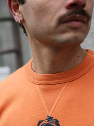 Buzz Rickson's Sweatshirt U.S. Navy Seahawks – Orange (BR69631)