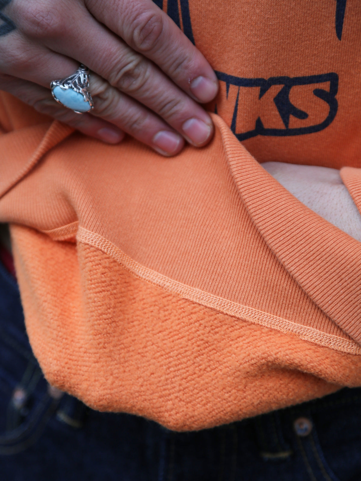 Buzz Rickson's Sweatshirt U.S. Navy Seahawks – Orange (BR69631)