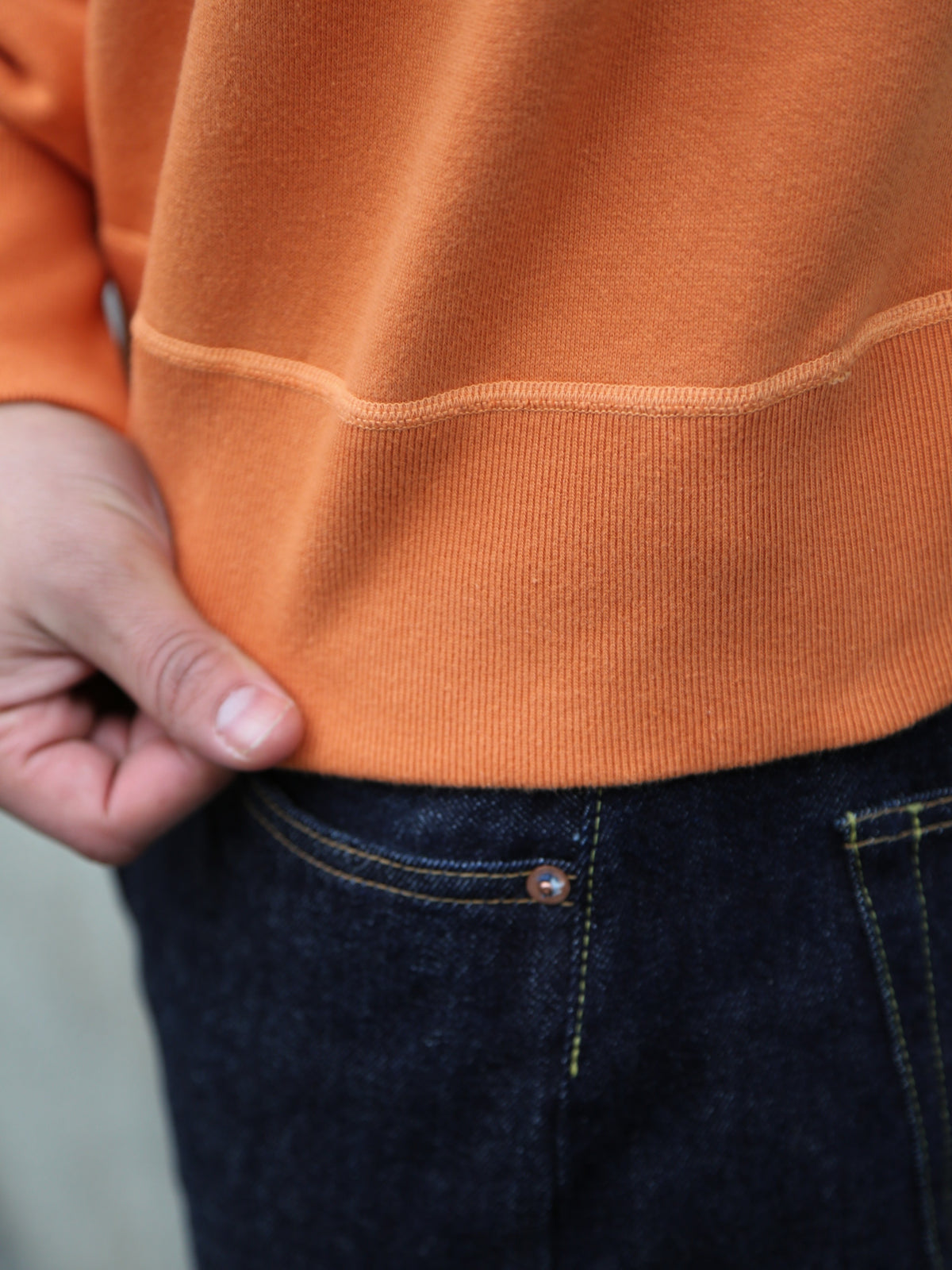 Buzz Rickson's Sweatshirt U.S. Navy Seahawks – Orange (BR69631)