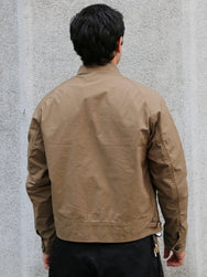 Black Sign Military Ripstop Civilian Cossack Jacket – Dust Beige (BSSJ-26404)