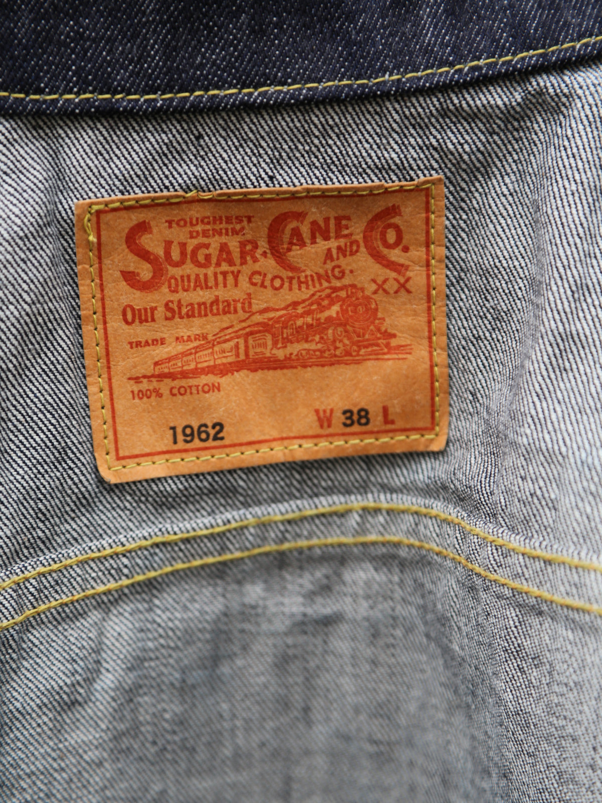 Sugar Cane 14.25oz. Denim Jacket – 1962 Model (SC12962)