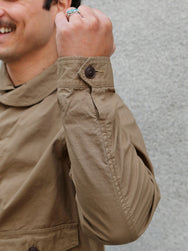 Black Sign Military Ripstop Civilian Cossack Jacket – Dust Beige (BSSJ-26404)