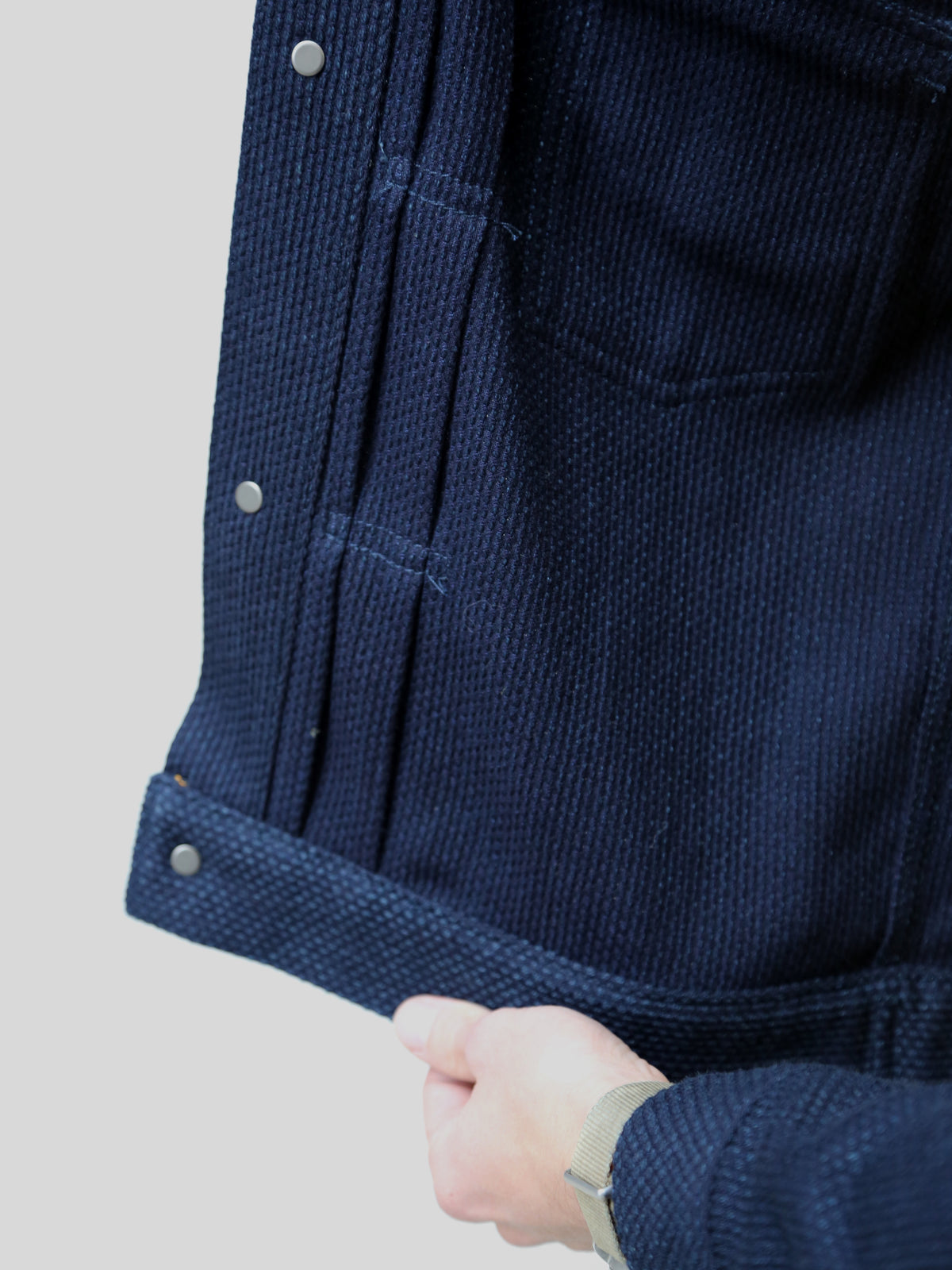 Japan Blue Jeans JBOT11073A Sashiko Jacket - Indigo