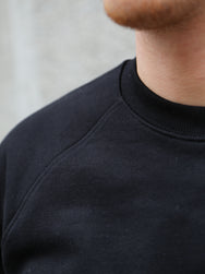 Nudie Jeans Palle Logo Sweatshirt – Black (150598)