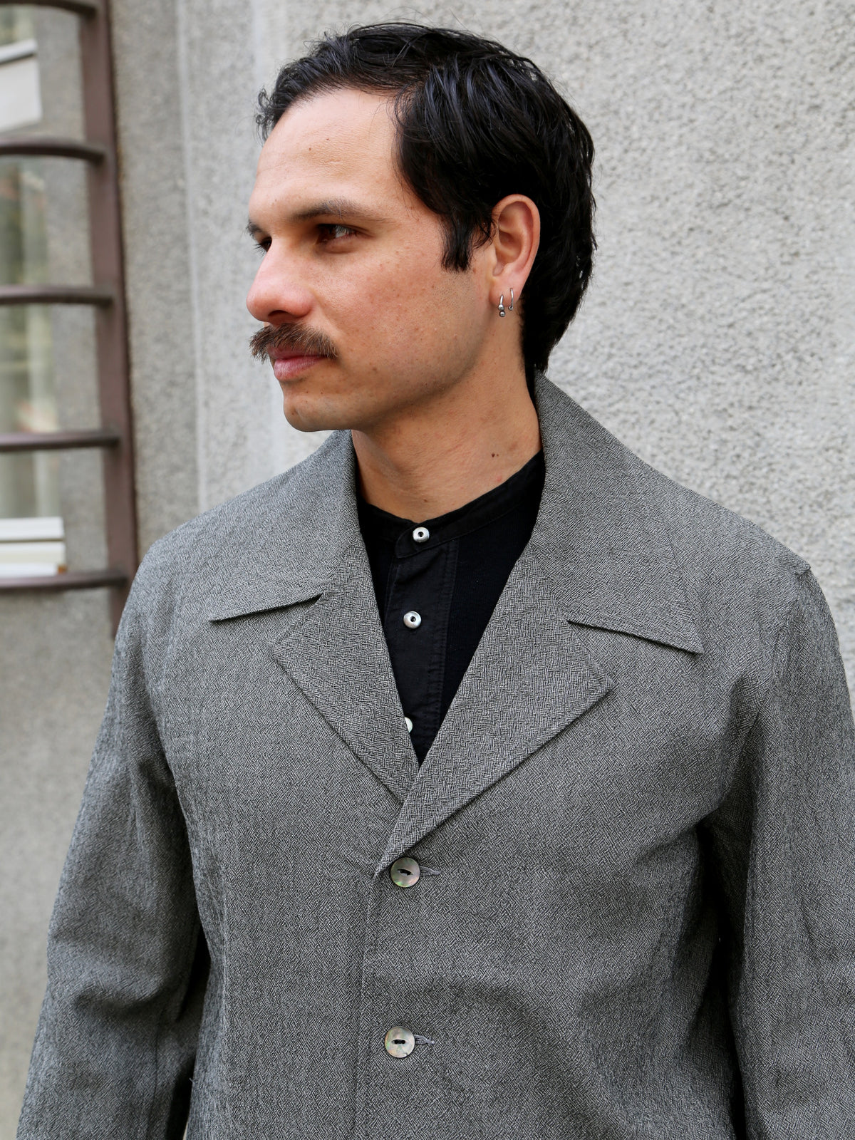 Black Sign Albatross Old Man Jacket – Rat Gray (BSSJ-26410)
